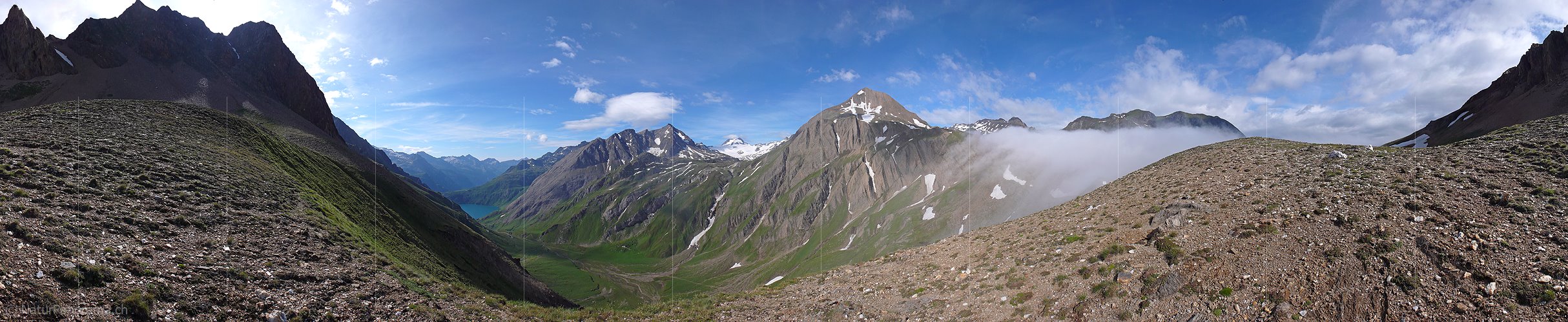 P002318: Panorama Nebelwalze am Griespass