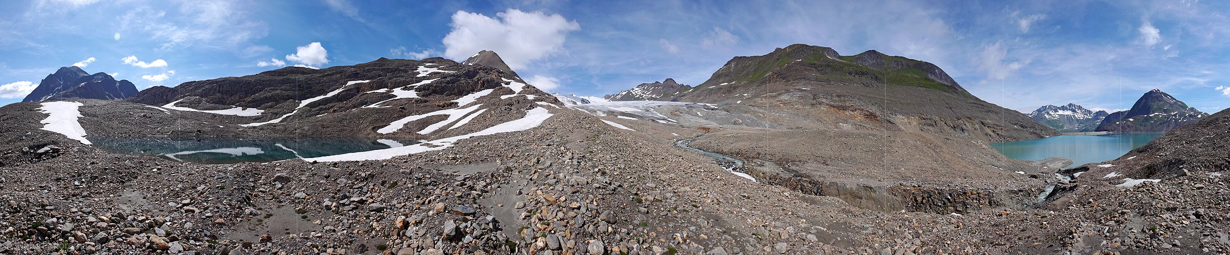 P002324: Panoramabild Gletschervorfeld