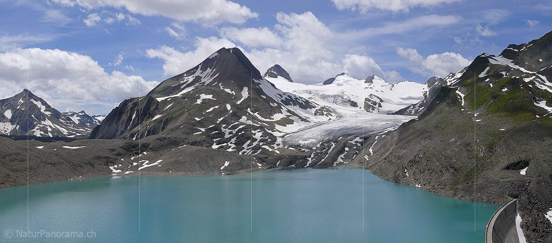 P002331: Grosspanorama Griessee und Griesgletscher