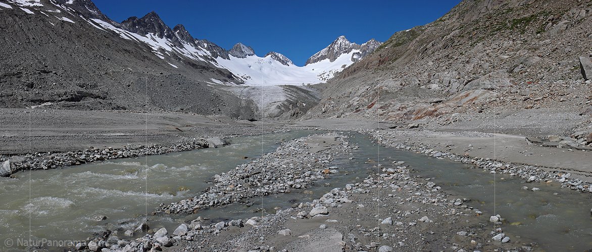 P002334: Panoramabild Schwemmebene und Gletschervorfeld