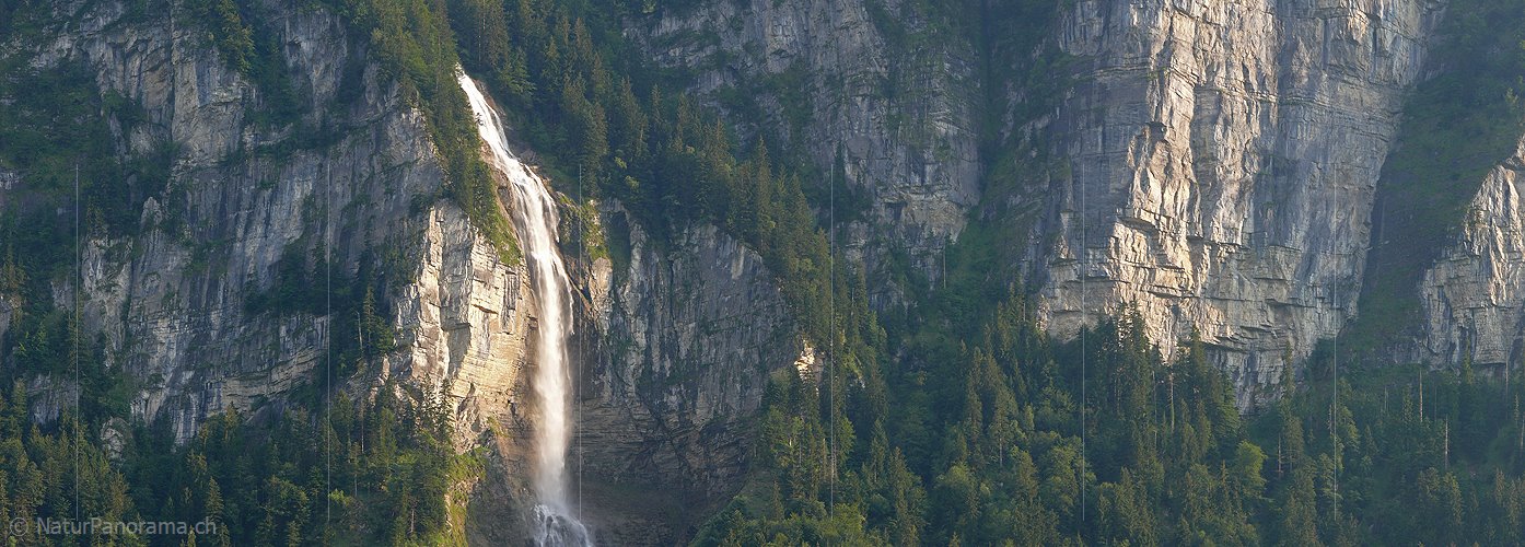 P002416: Panoramabild Wasserfall