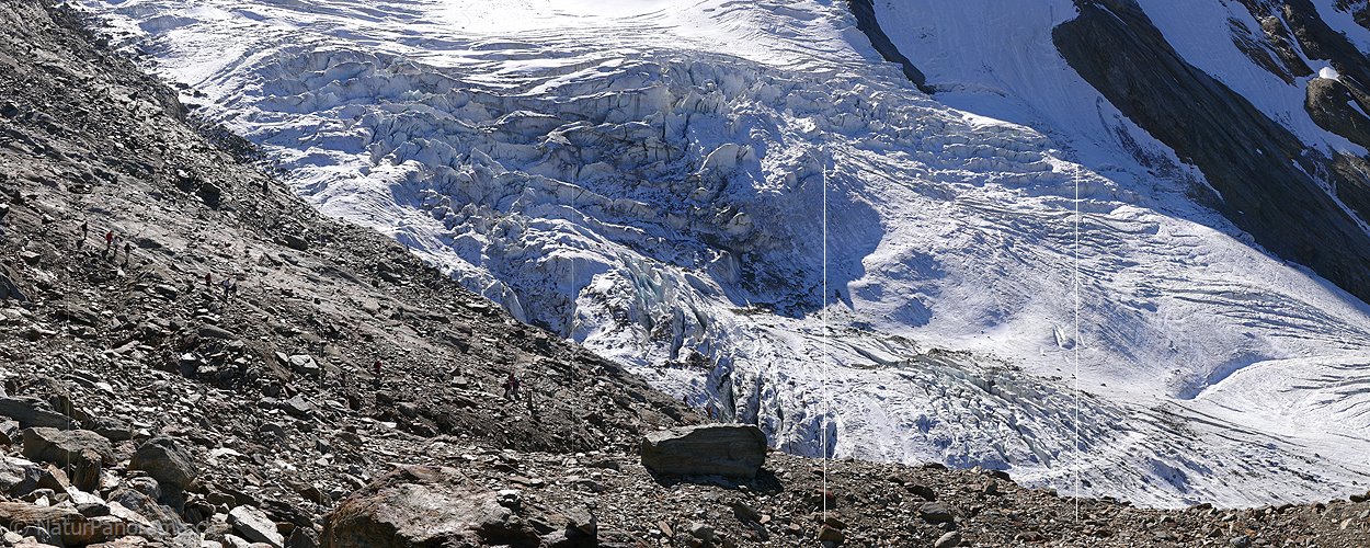 P002502: Grosspanorama Gletscherabbruch