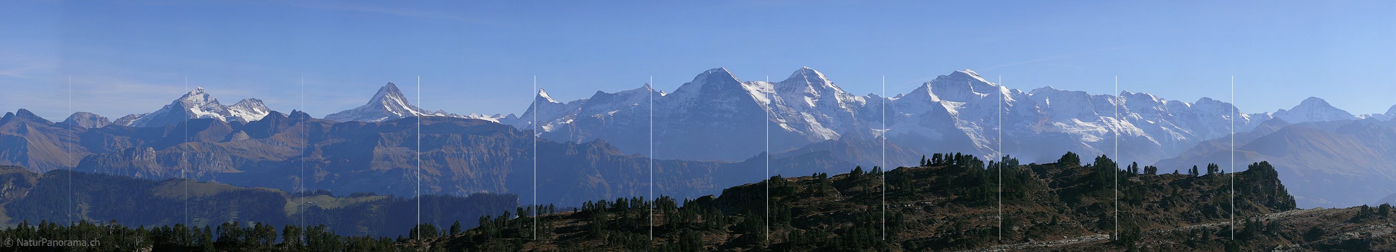 P002574: Panoramabild Berner Voralpen