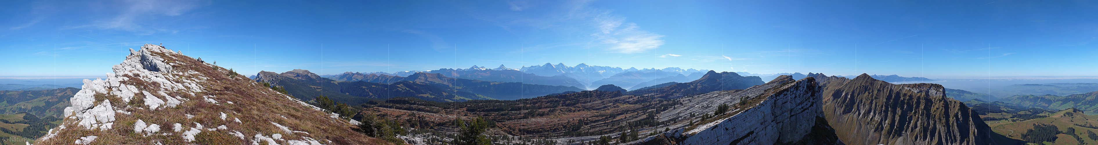 P002603: Panoramabild Berner Voralpen