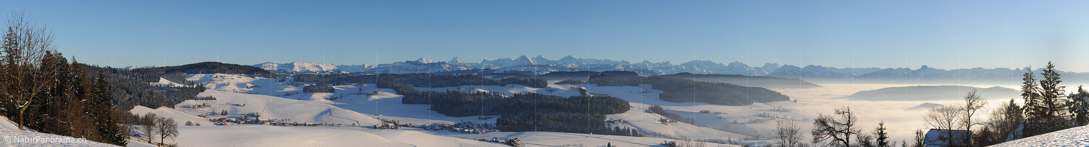 P002961: Panorama Wintertag im Emmental