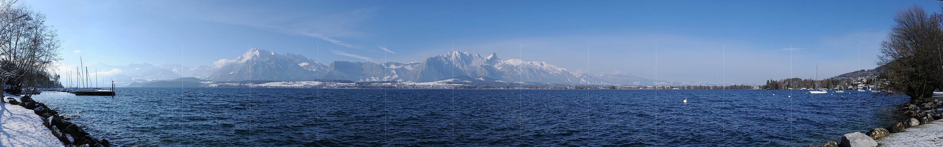 P003271: Panoramabild Thunersee