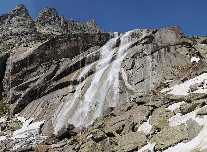 P003670: Panoramabild Wasserfall
