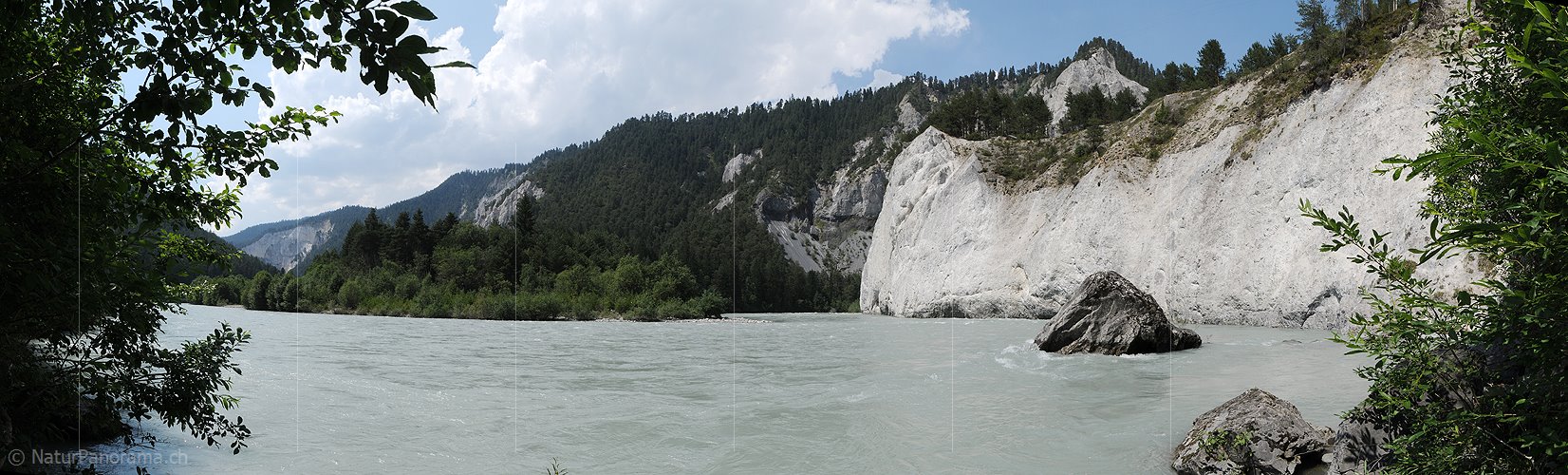 P003716: Panoramafoto Rheinschlucht
