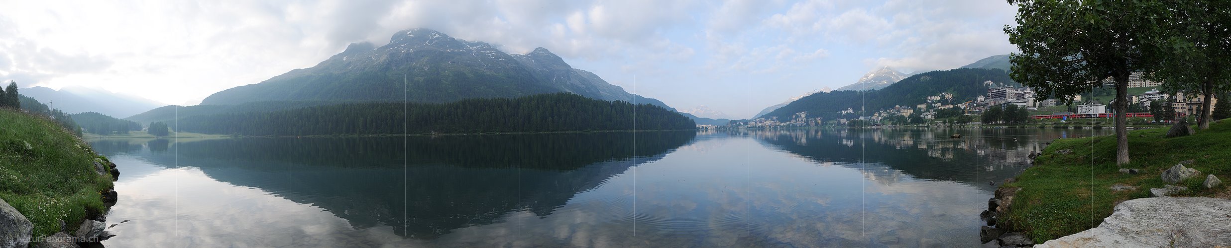 P003803: Panorama St. Moritzersee und St.Moritz