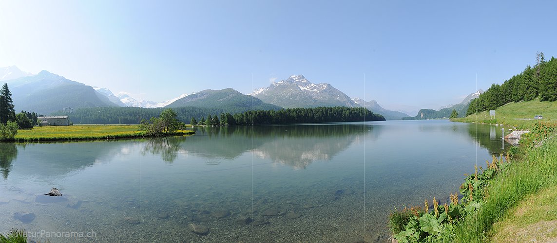 P003804: Panorama Silsersee (Lej da Segl)