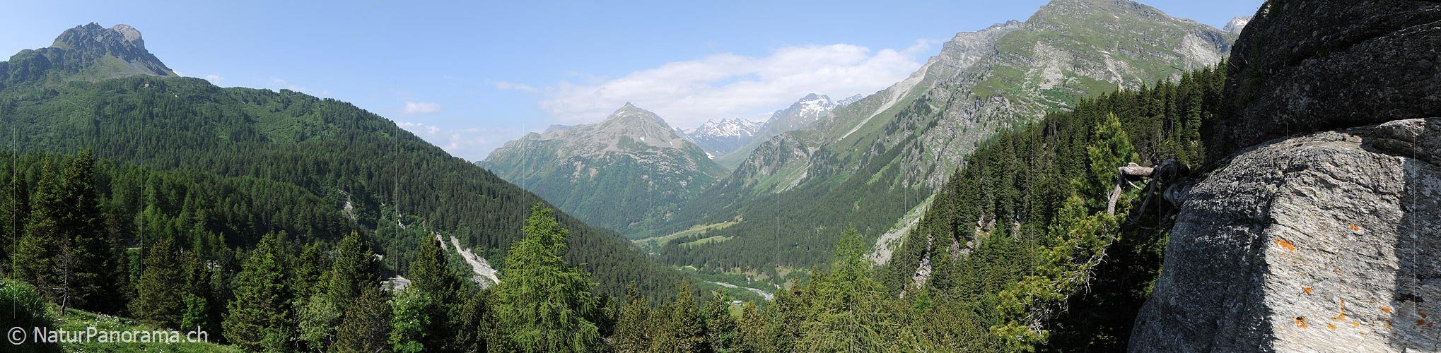 P003811: Panorama Maloja Pass and Bergell