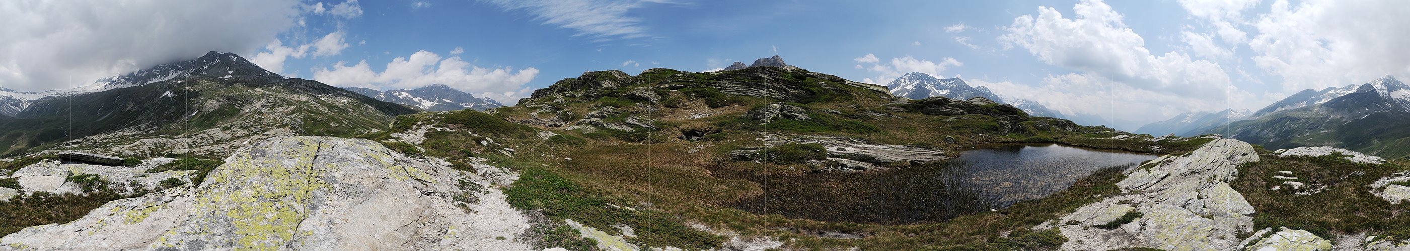 P003834: Panorama Urlandschaft auf dem San Bernardinopass, Misox