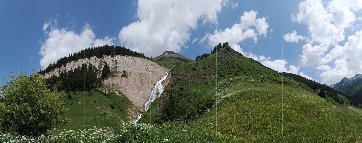 P003841: Panoramabild Wasserfall