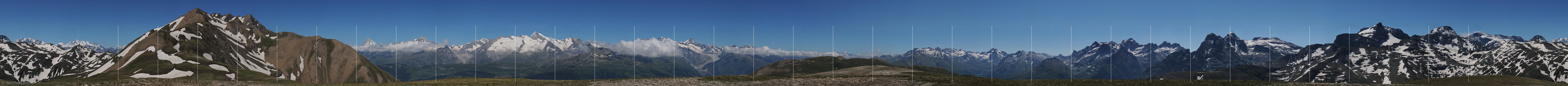P003858: Hochauflösendes Panoramabild Bergwelt