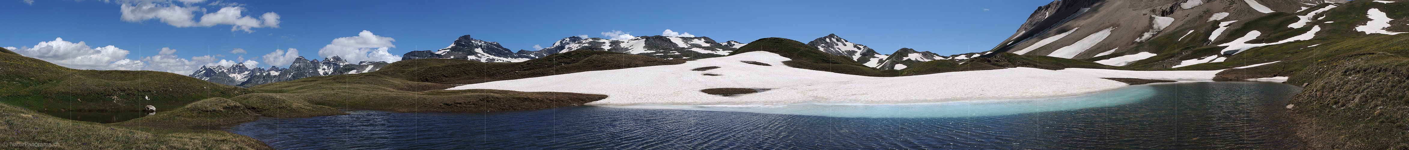 P003869: Panoramafoto Unberührte Natur auf dem Saflischpass