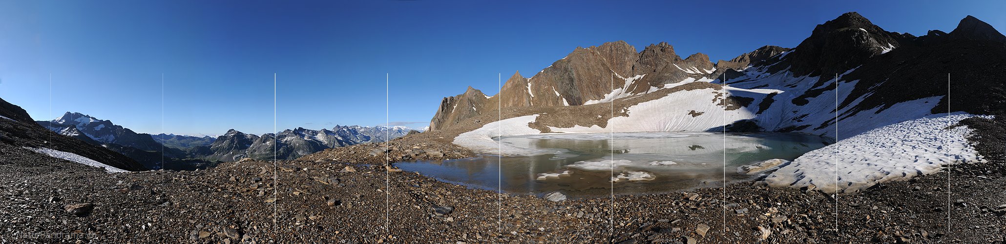 P003905: Panoramabild Morgen am Bergsee