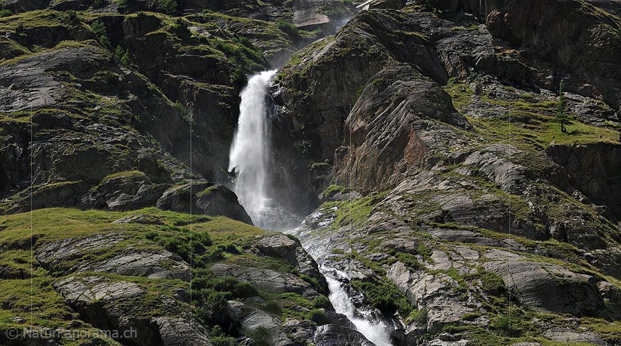P003964: Panoramabild Wasserfall