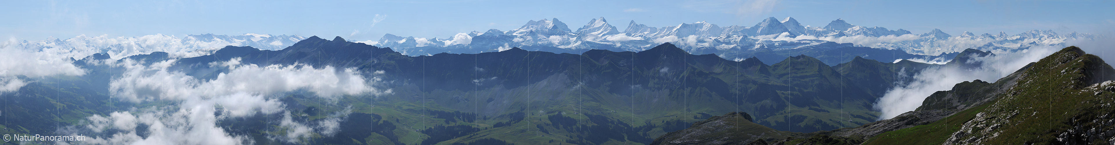 P003992: Hochauflösendes Panoramabild Alpenketten