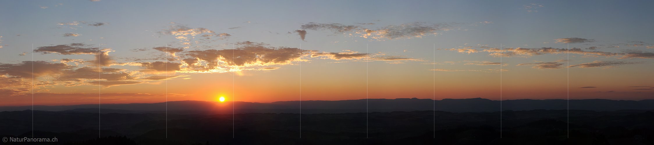 P004002: Panoramabild Sonnenuntergang