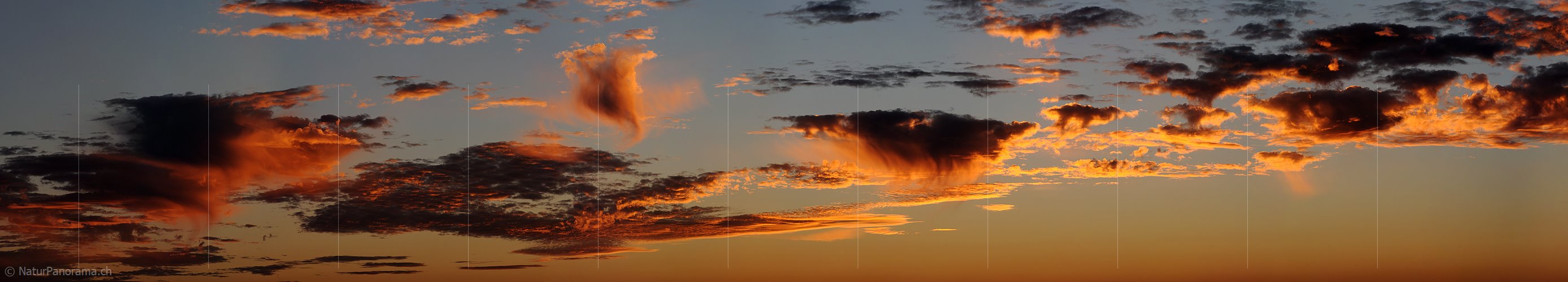 P004007: Panoramabild Abendwolken