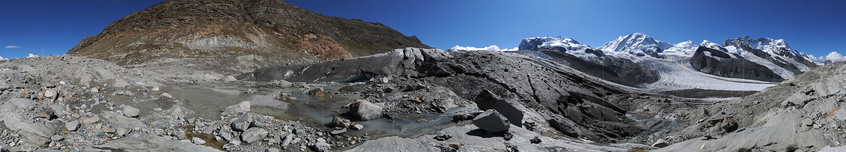 P004046: Panoramafoto Gornergletscher