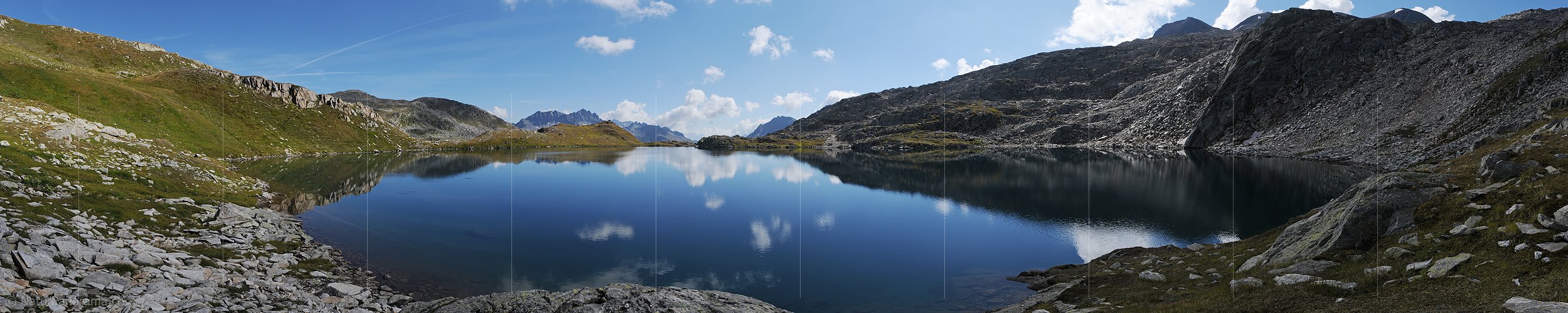 P004060: Panorama Spiegelung im Distelsee