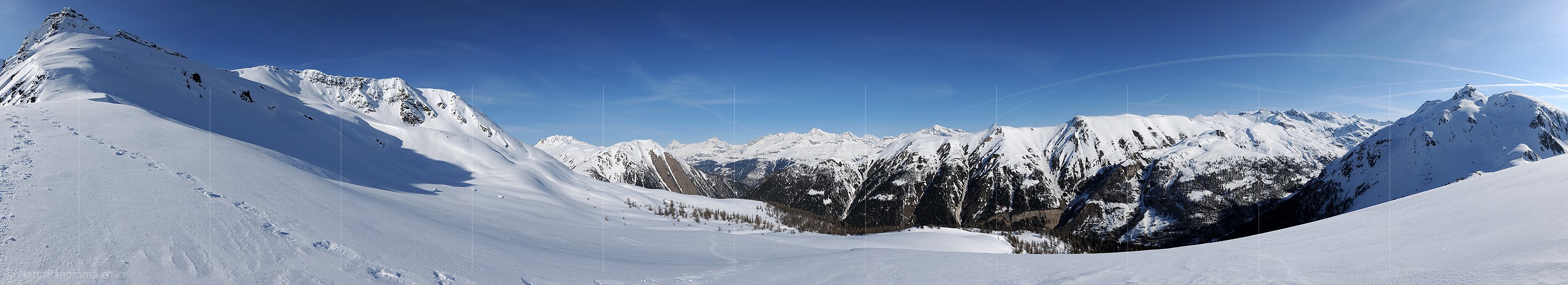 P004748: Panoramafoto Winterlandschaft