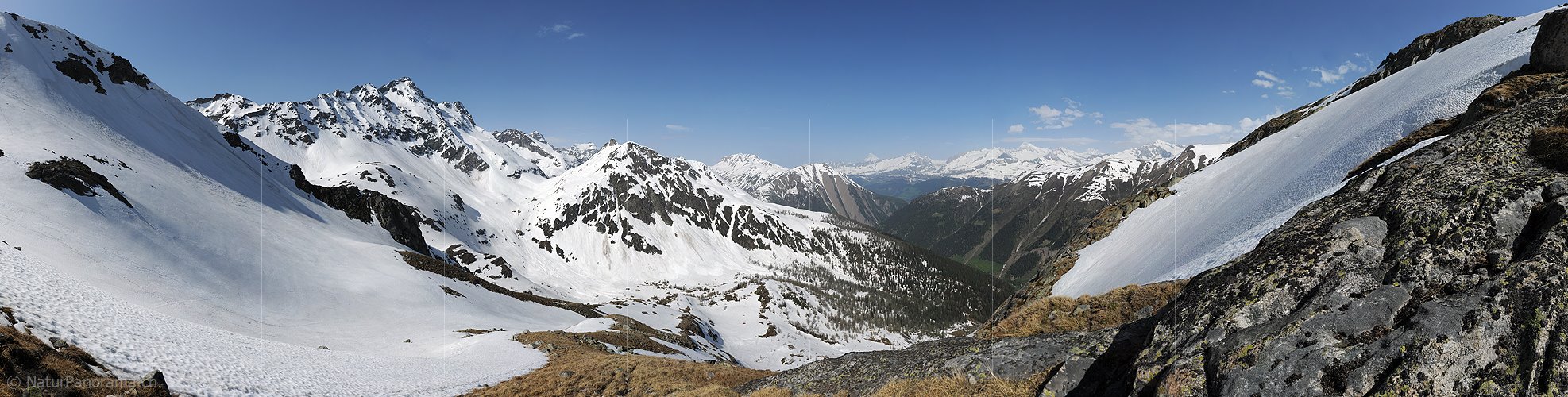 P005062: Grosspanoramabild Frühlingsskitouren