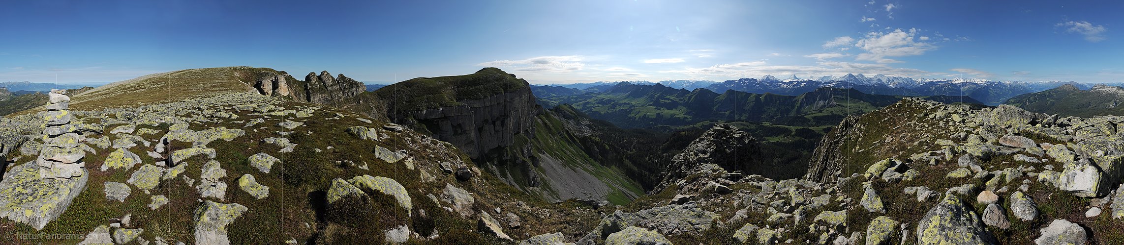 P005147: Panoramabild Hohgant (Steinigi Matte - Drei Bären - Furggengütsch)