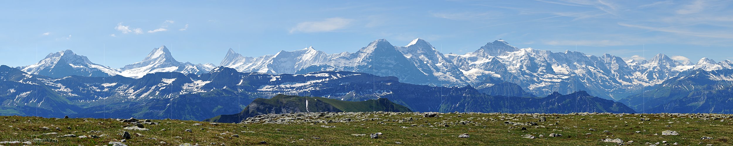 P005157h: Panorama Berner Alpenkette