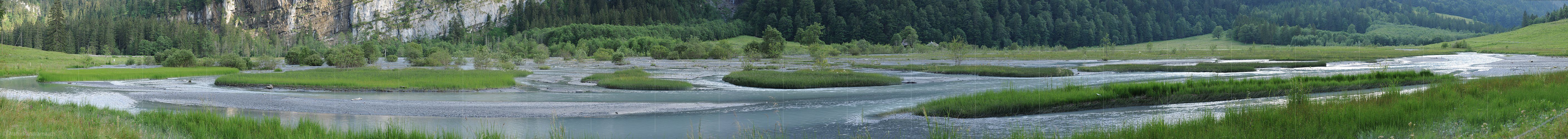 P005302a: Panoramafoto Tschingelsee (Kiental)