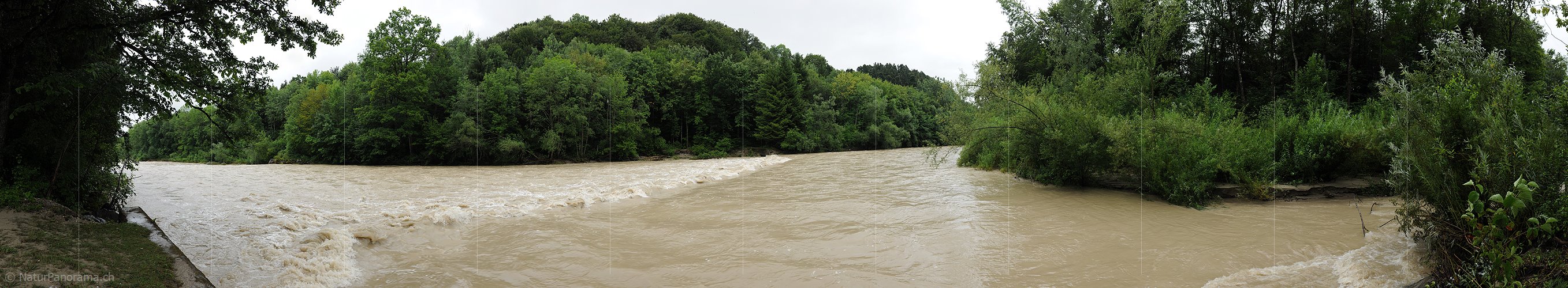 P005312: Panoramabild Naturgefahr Hochwasser