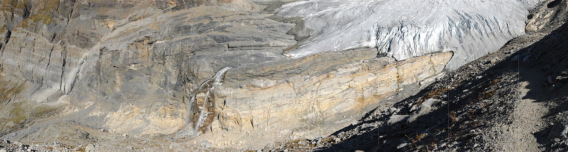 P005613: Grosspanoramabild Alpetligletscher und Kanderfirn