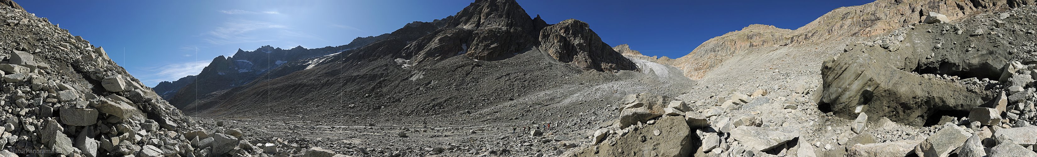 P005650: Panoramabild Toteis und Bächligletscher