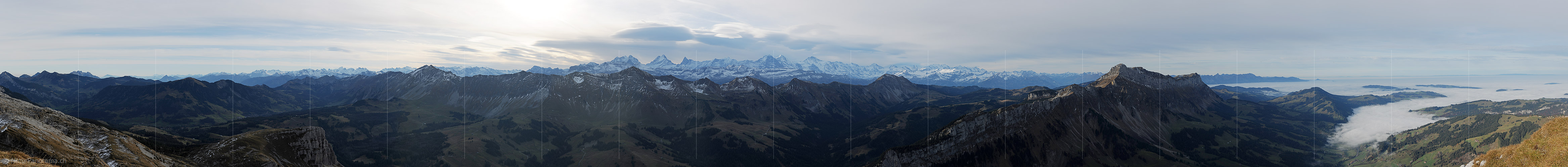 P005801: Gipfelpanorama Schibengütsch (Schrattenfluh)