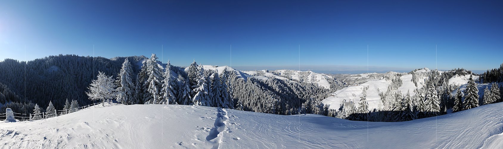 P005929: Panoramabild Winter im Emmental