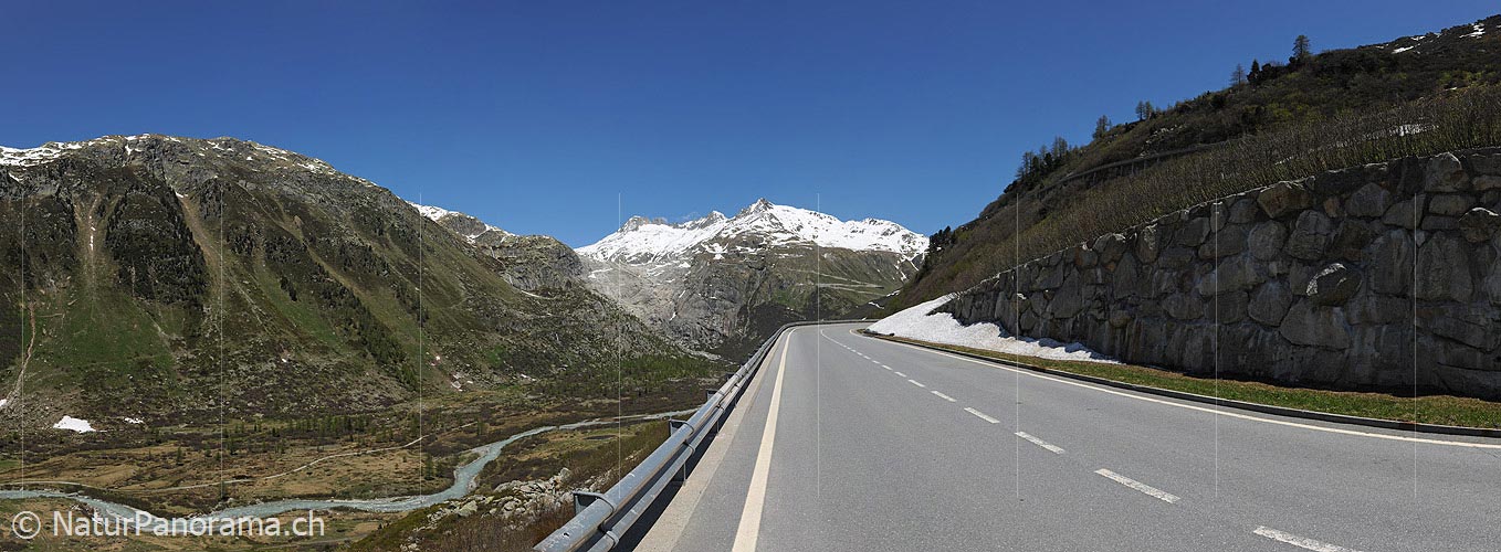 P006218: Panoramic picture of alpine pass