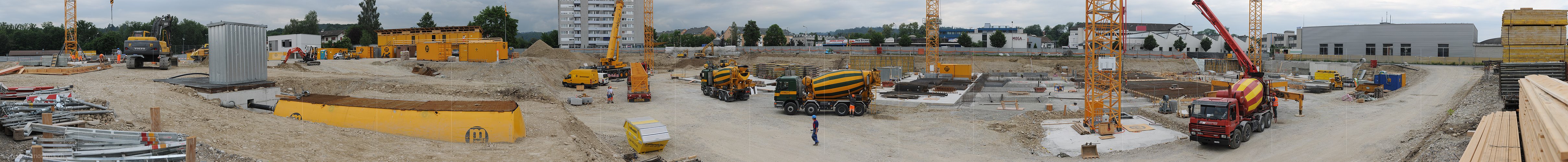 P006241: Panoramabild Grossbaustelle