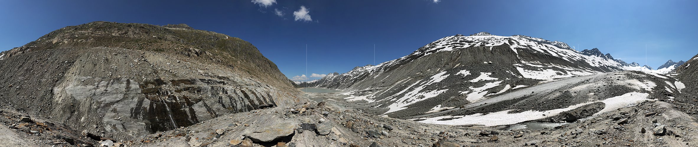 P006282: 360° Panoramabild Oberaargletscher (Stand 6.2010)
