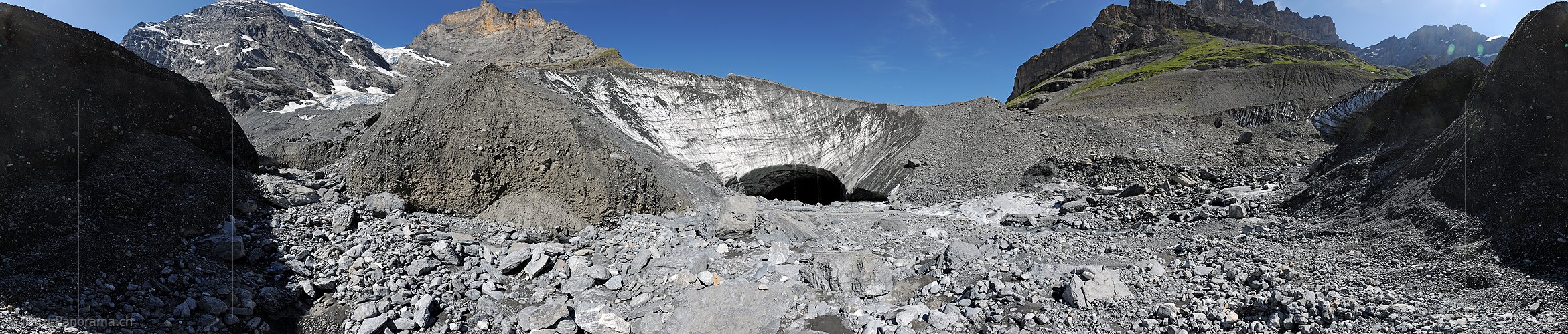 P006299: 360° Panoramafoto Gamchigletscher (Stand 7.2011)