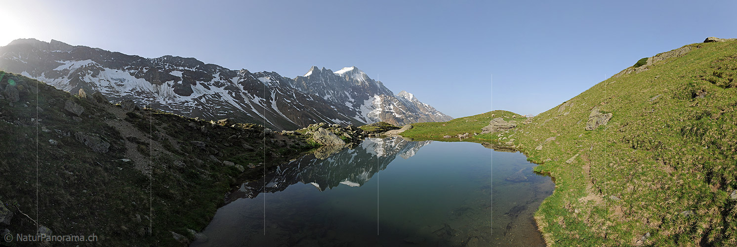 P006351: Panoramafoto Spiegelung im Anusee