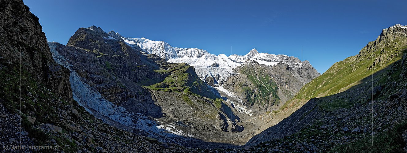 P006582: Panoramafoto Unders Ischmeer vom Einstieg zum Rots Gufer (Stand 8.2010)