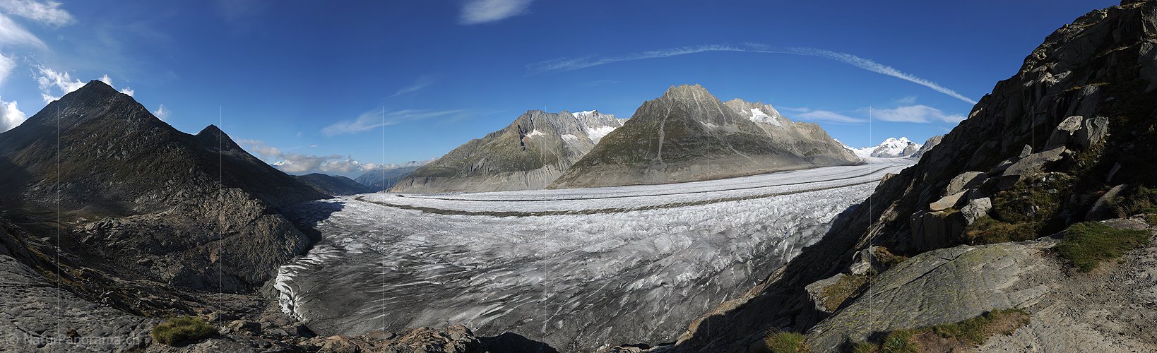 P006682: Panorama Grosser Aletschgletscher