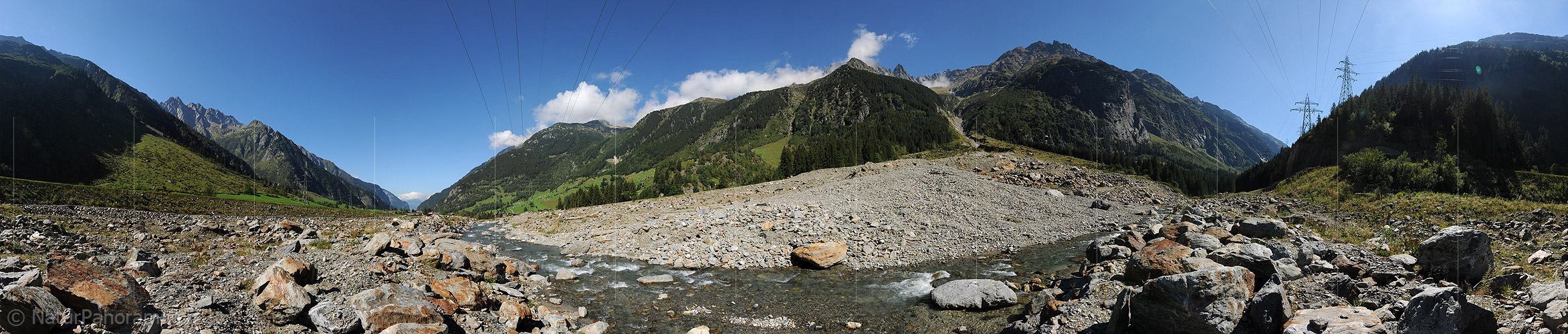 P006741: Panoramabild Rotlaui bei Guttannen