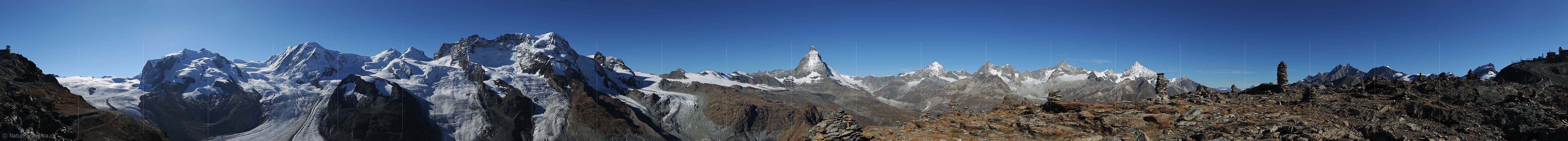 P006759: Panoramabild Zermatter Viertausender