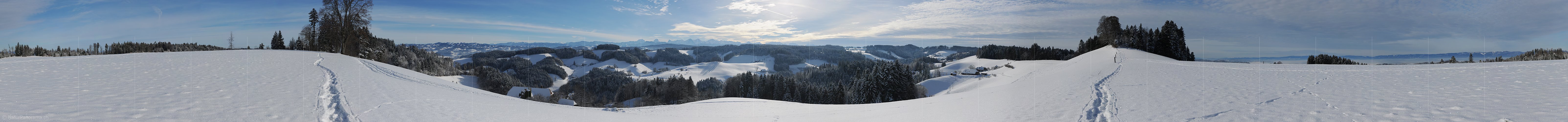 P007013: Panoramabild vom Sunnberg (Hasle bei Burgdorf, Emmental)