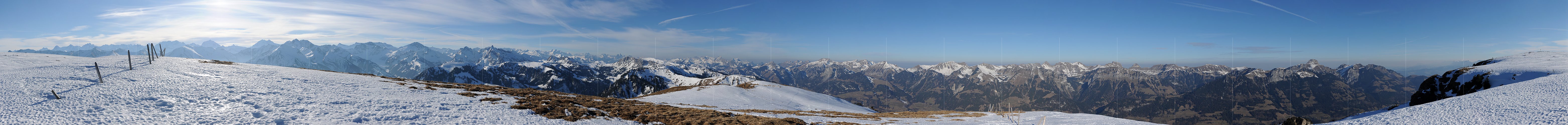 P007191: Gipfelpanorama Turnen (Simmental/Diemtigtal)
