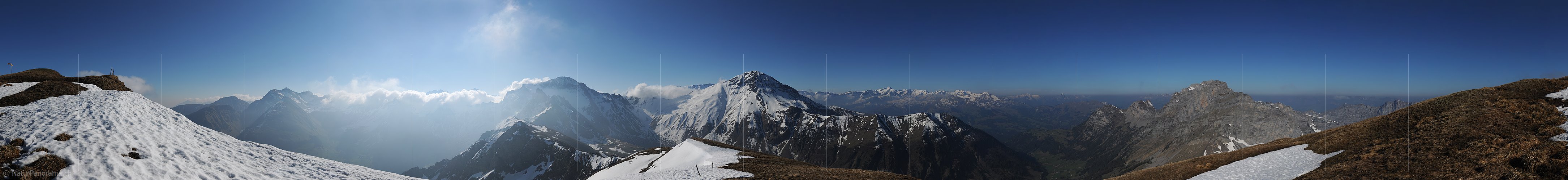 P007444: Gipfelpanorama Rauflihorn, Diemtigtal/Simmental
