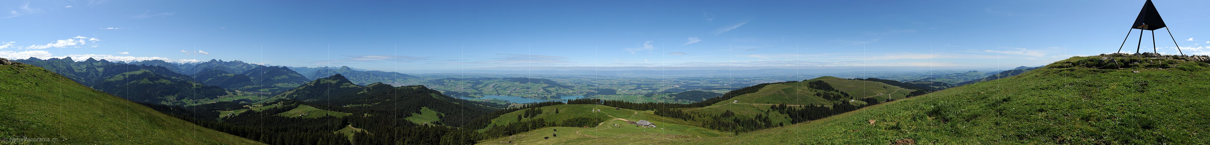 P007782: Panoramabild La Berra (Freiburger Alpen)