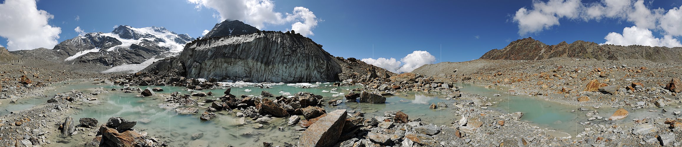P008049: 360° Panoramafoto Grüebugletscher (Stand 8.2011)